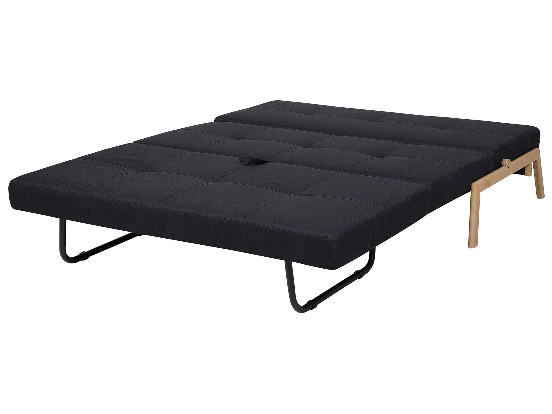 Fabric Sofa Bed Black EDLAND