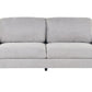 3 Seater Fabric Sofa Grey TROSA