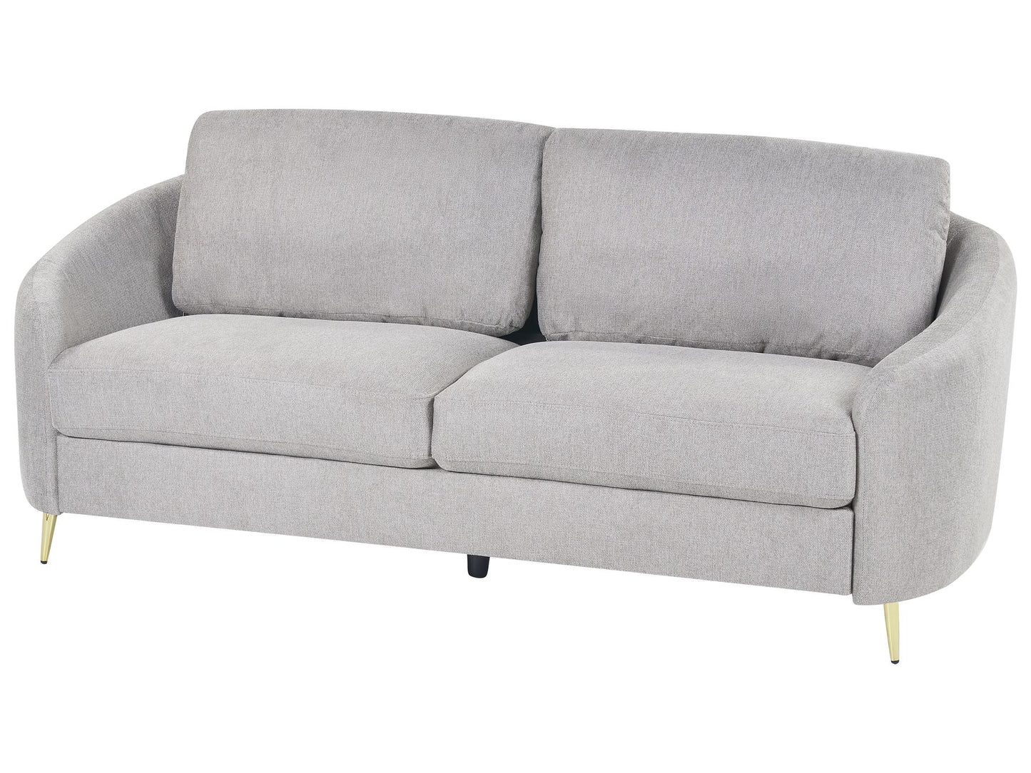 3 Seater Fabric Sofa Grey TROSA