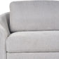 3 Seater Fabric Sofa Grey TROSA