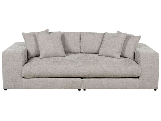 3 Seater Sofa Taupe GLORVIKA
