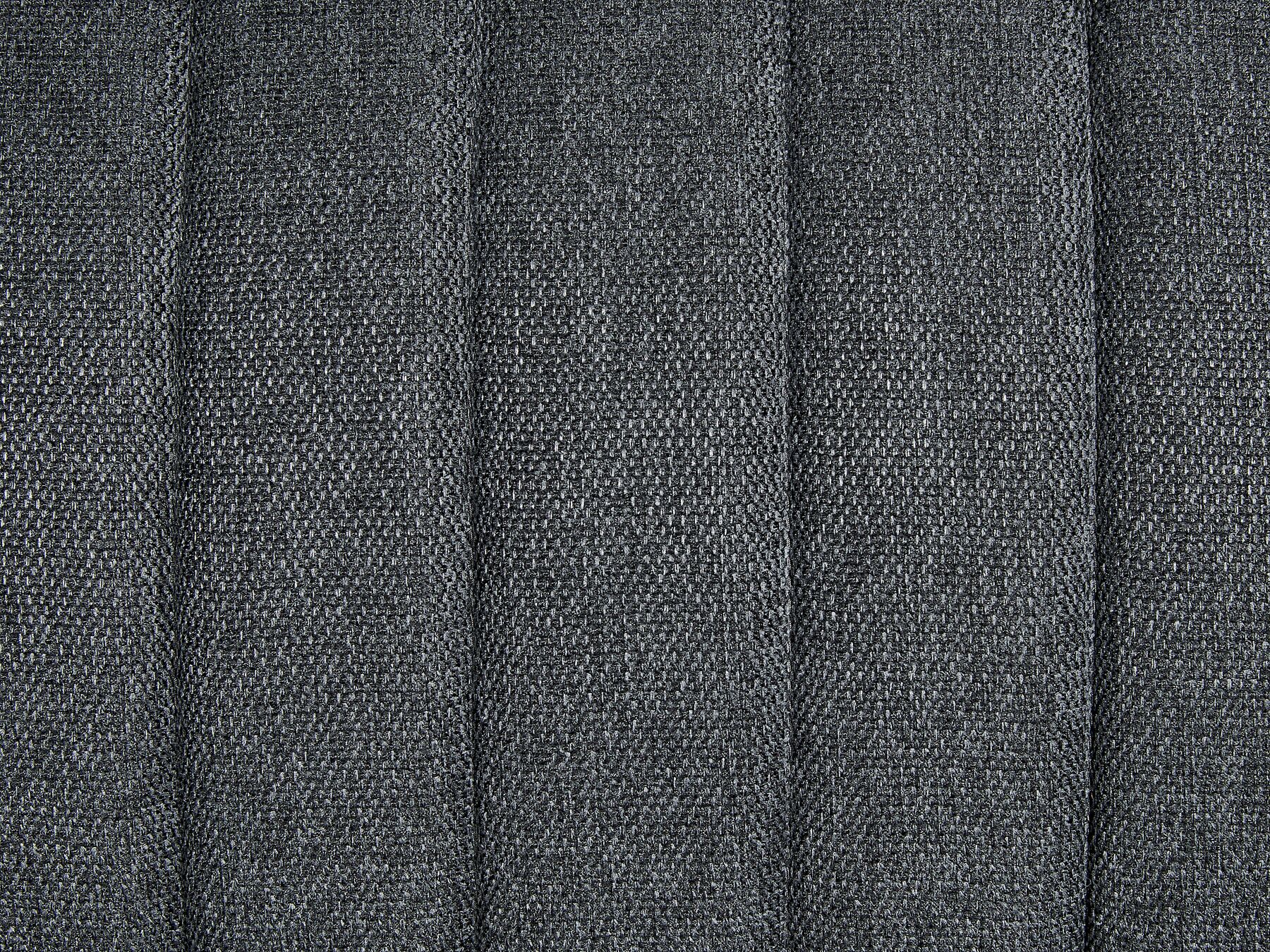 3 Seater Fabric Sofa Dark Grey SKAULE