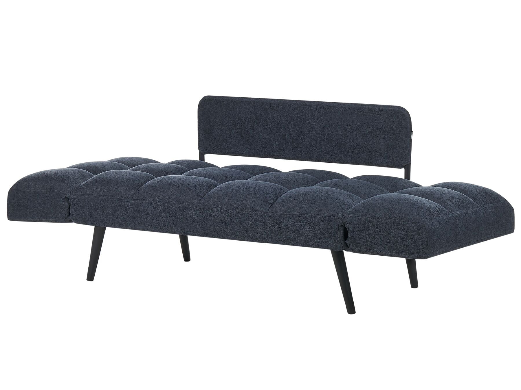Fabric Sofa Bed Dark Blue BREKKE