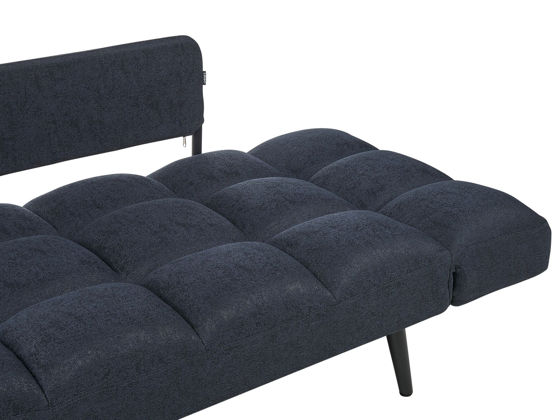 Fabric Sofa Bed Dark Blue BREKKE