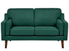 2 Seater Fabric Sofa Dark Green