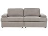 3 Seater Fabric Sofa Taupe