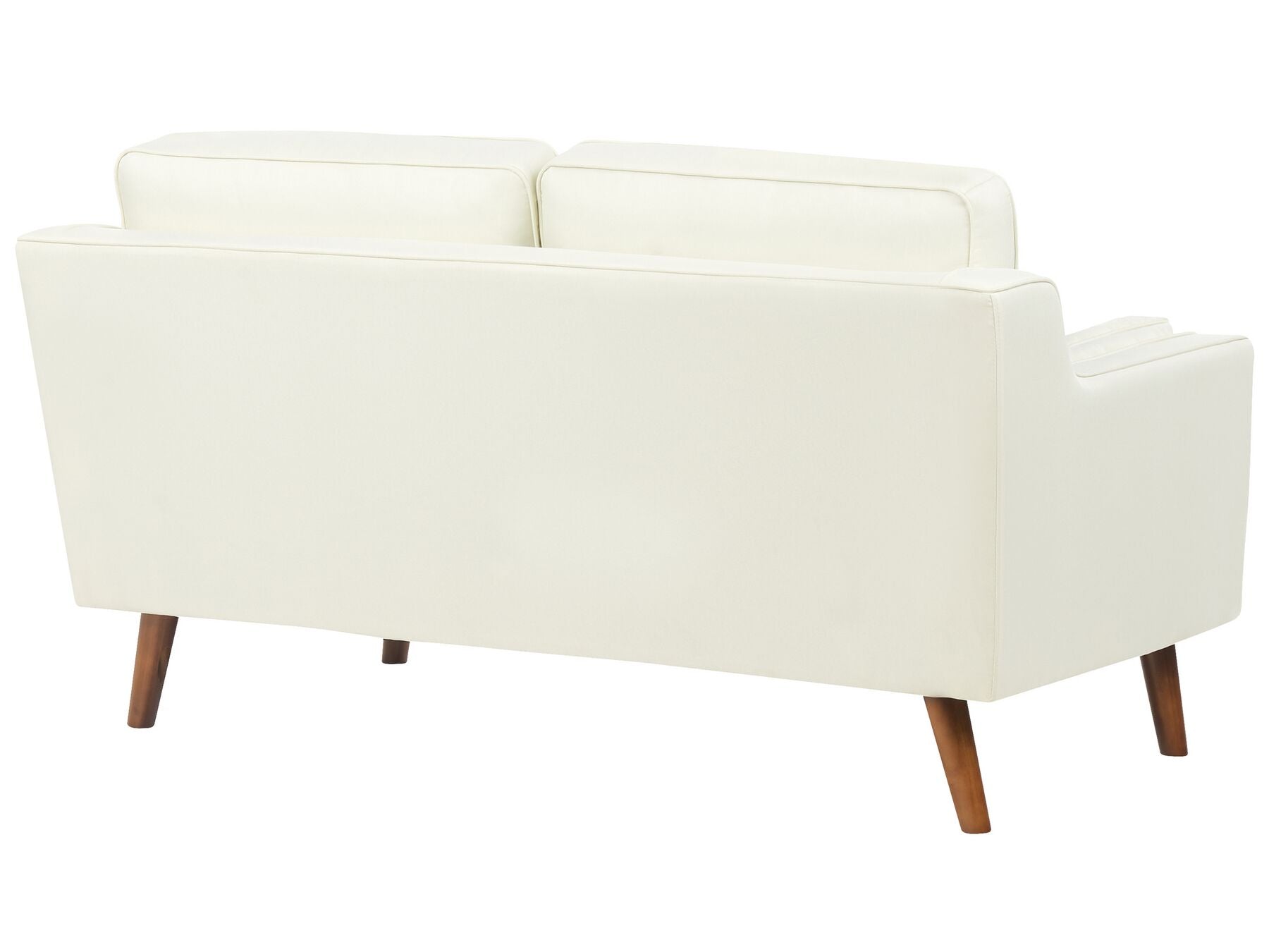 2 Seater Fabric Sofa Off-White LOKKA