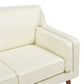 2 Seater Fabric Sofa Off-White LOKKA