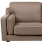 2 Seater Fabric Sofa Light Brown LOKKA
