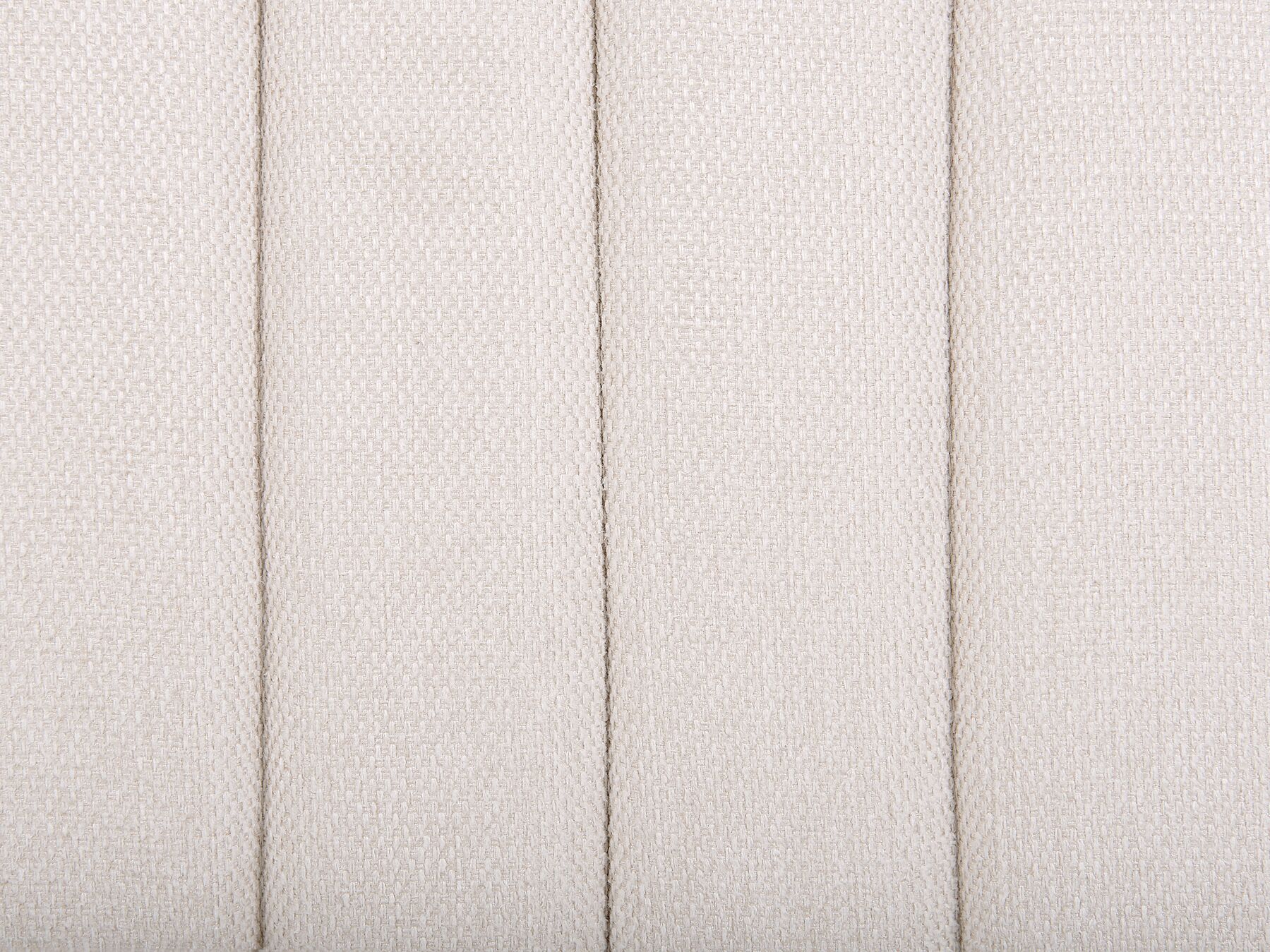 3 Seater Fabric Sofa Beige SKAULE
