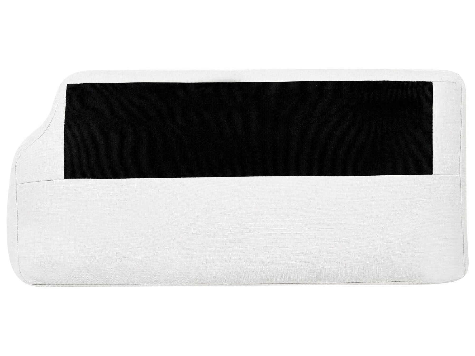 3 Seater Fabric Sofa White GINNERUP