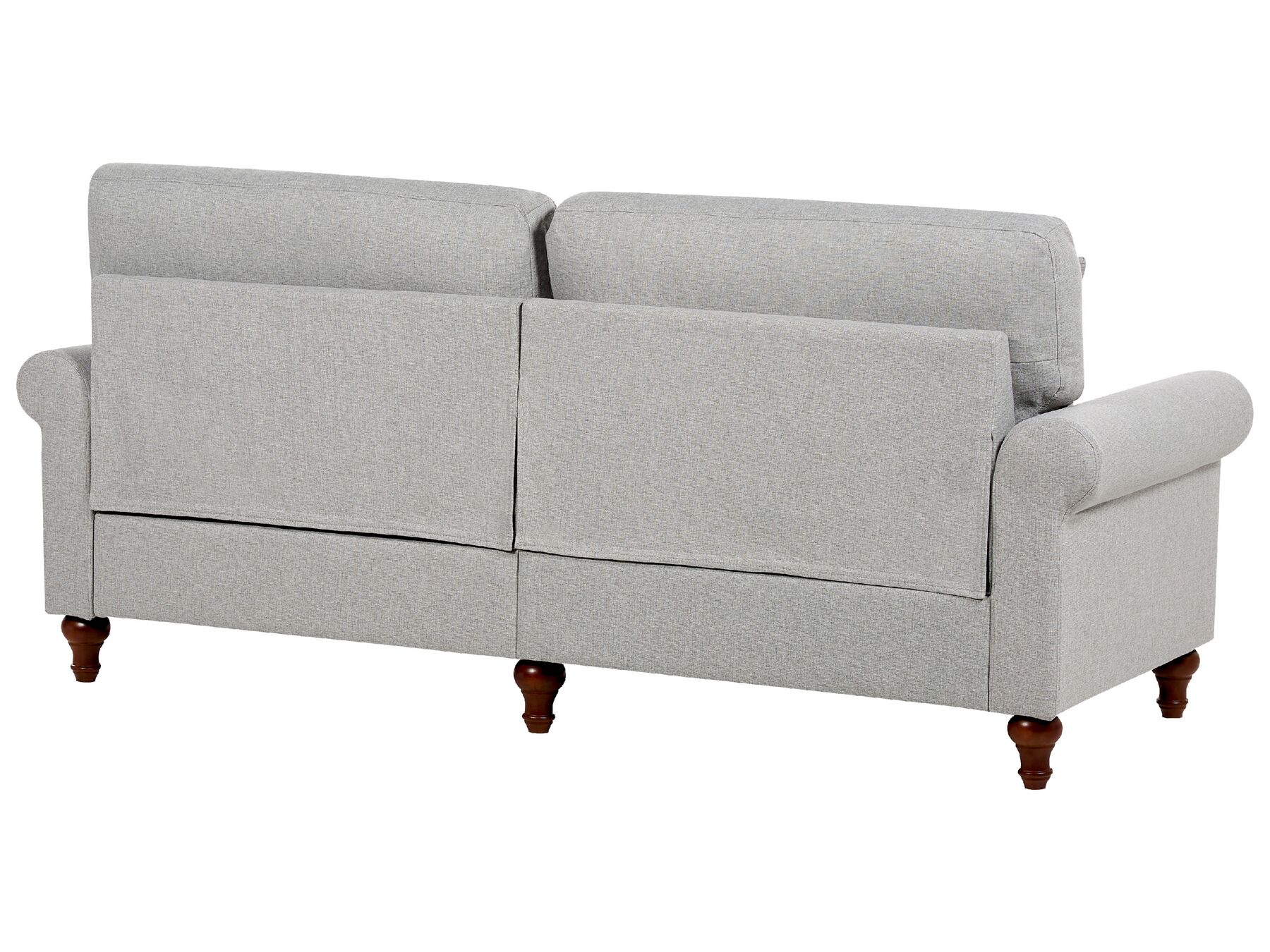 3 Seater Fabric Sofa Light Grey GINNERUP