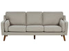 3 Seater Fabric Sofa Beige