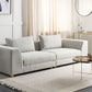 3 Seater Sofa Light Grey LERMON