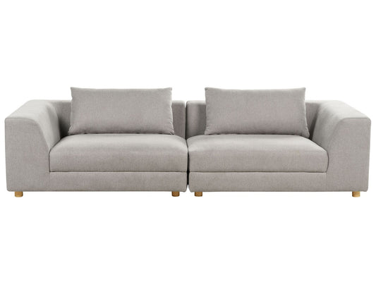 3 Seater Sofa Light Grey LERMON