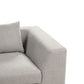 3 Seater Sofa Light Grey LERMON