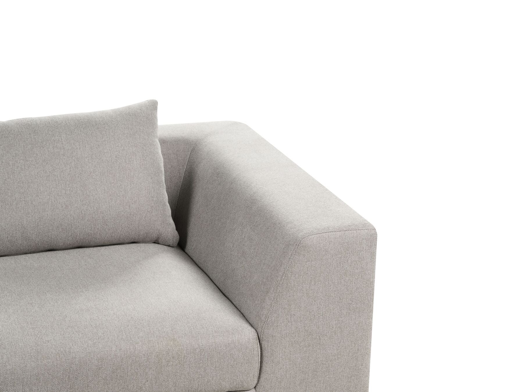 3 Seater Sofa Light Grey LERMON