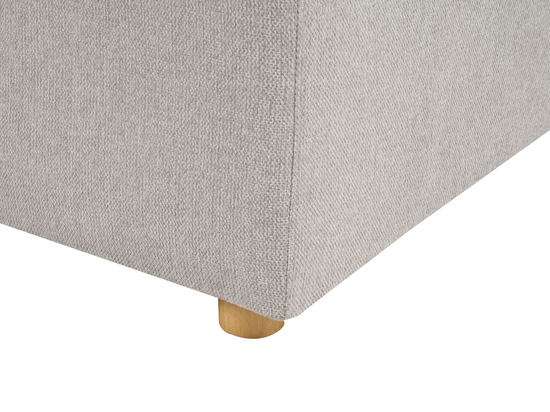 3 Seater Sofa Light Grey LERMON