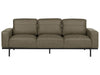 3 Seater Fabric Sofa Green