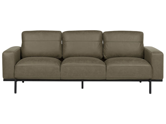 3 Seater Fabric Sofa Green SOVIK