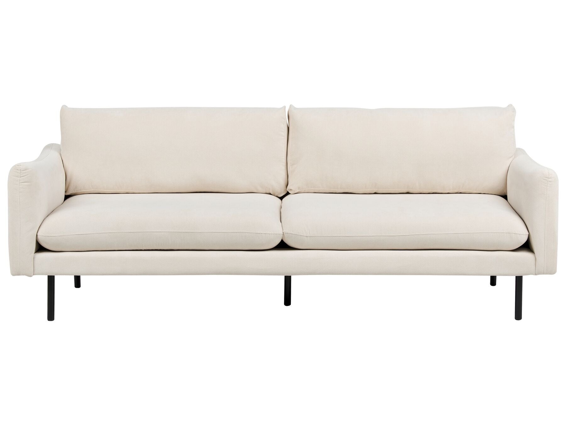 3 Seater Fabric Sofa Light Beige VINTERBRO