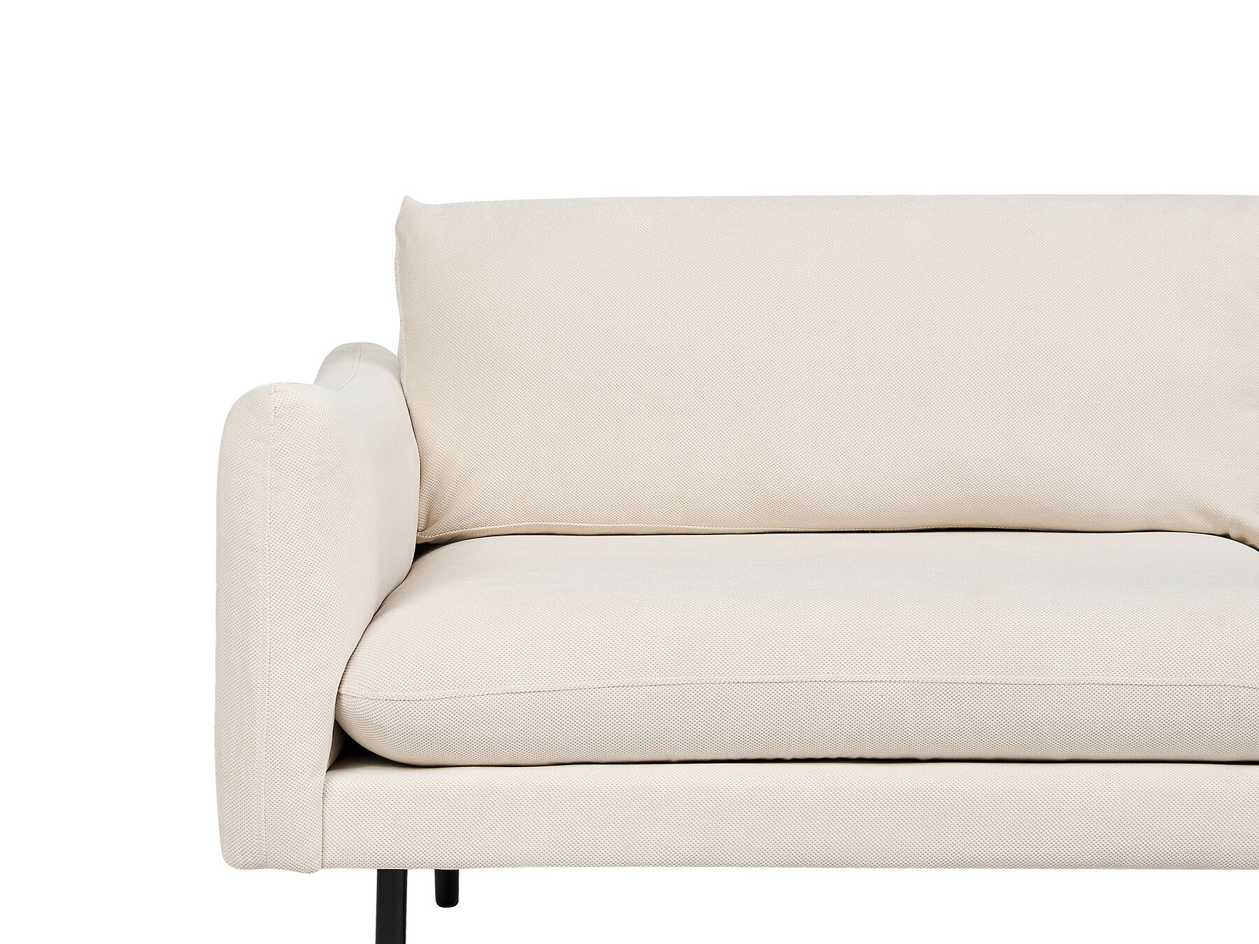 3 Seater Fabric Sofa Light Beige VINTERBRO
