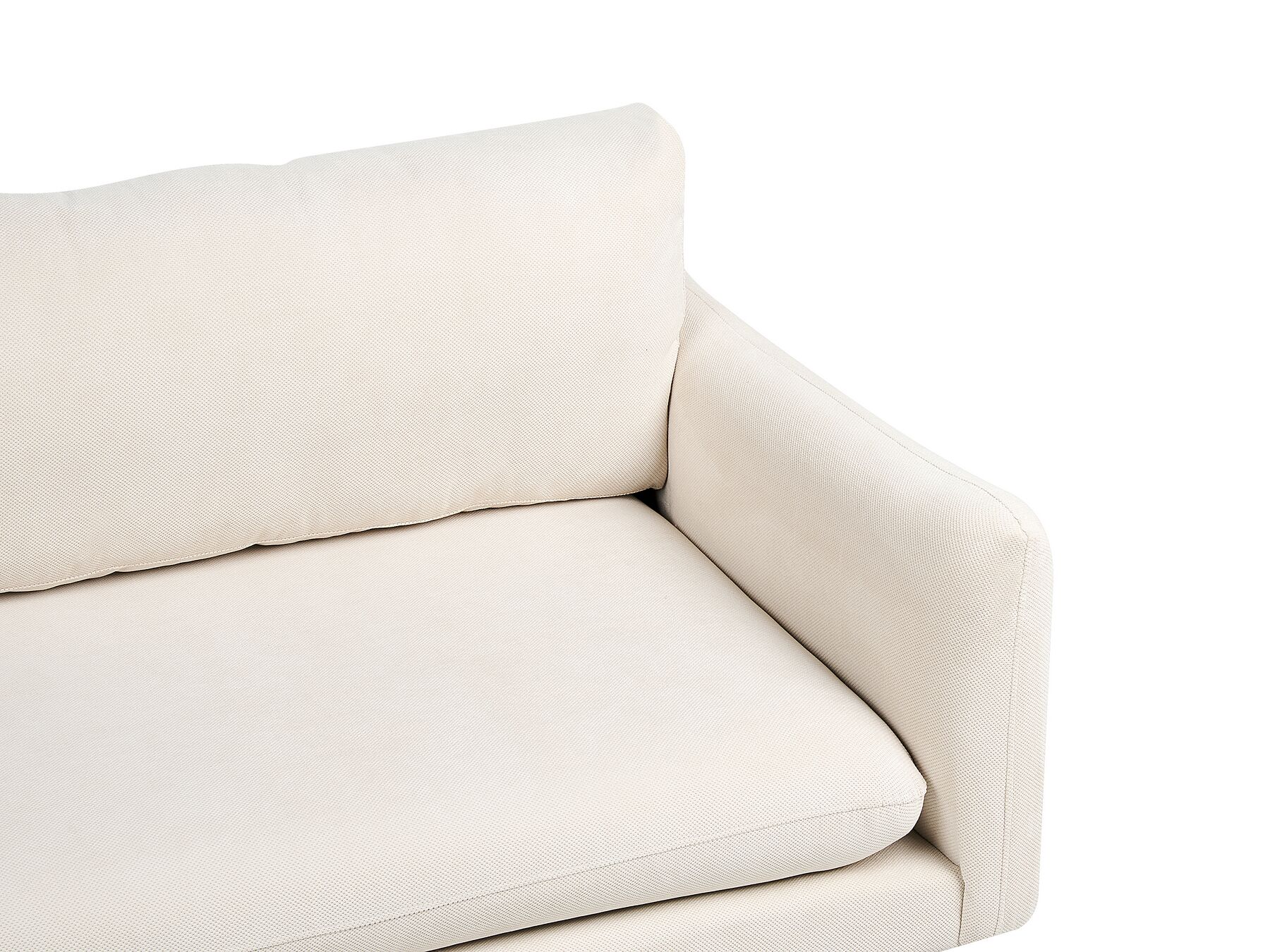 3 Seater Fabric Sofa Light Beige VINTERBRO