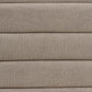 3 Seater Fabric Sofa Taupe HOFN