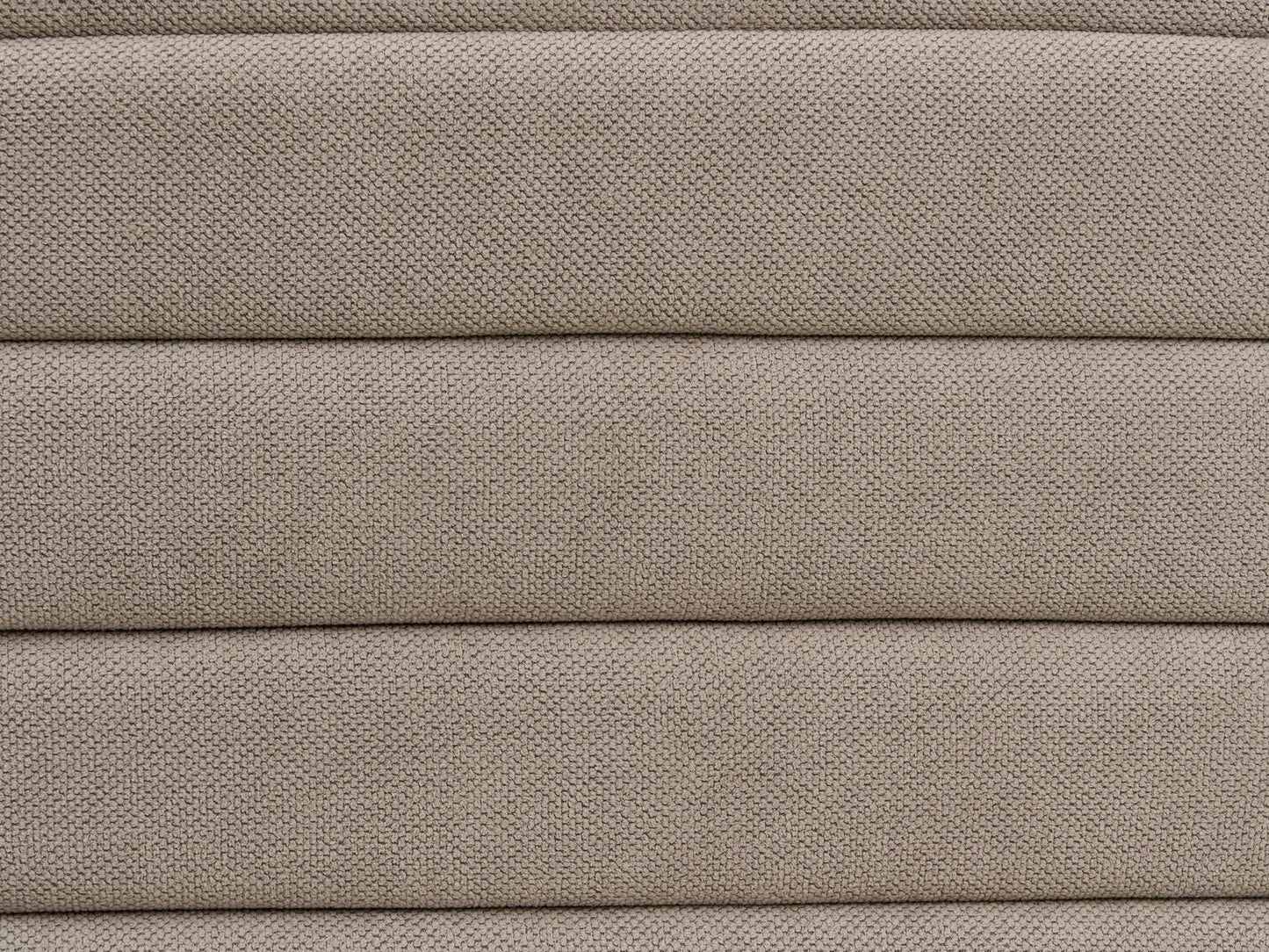 3 Seater Fabric Sofa Taupe HOFN