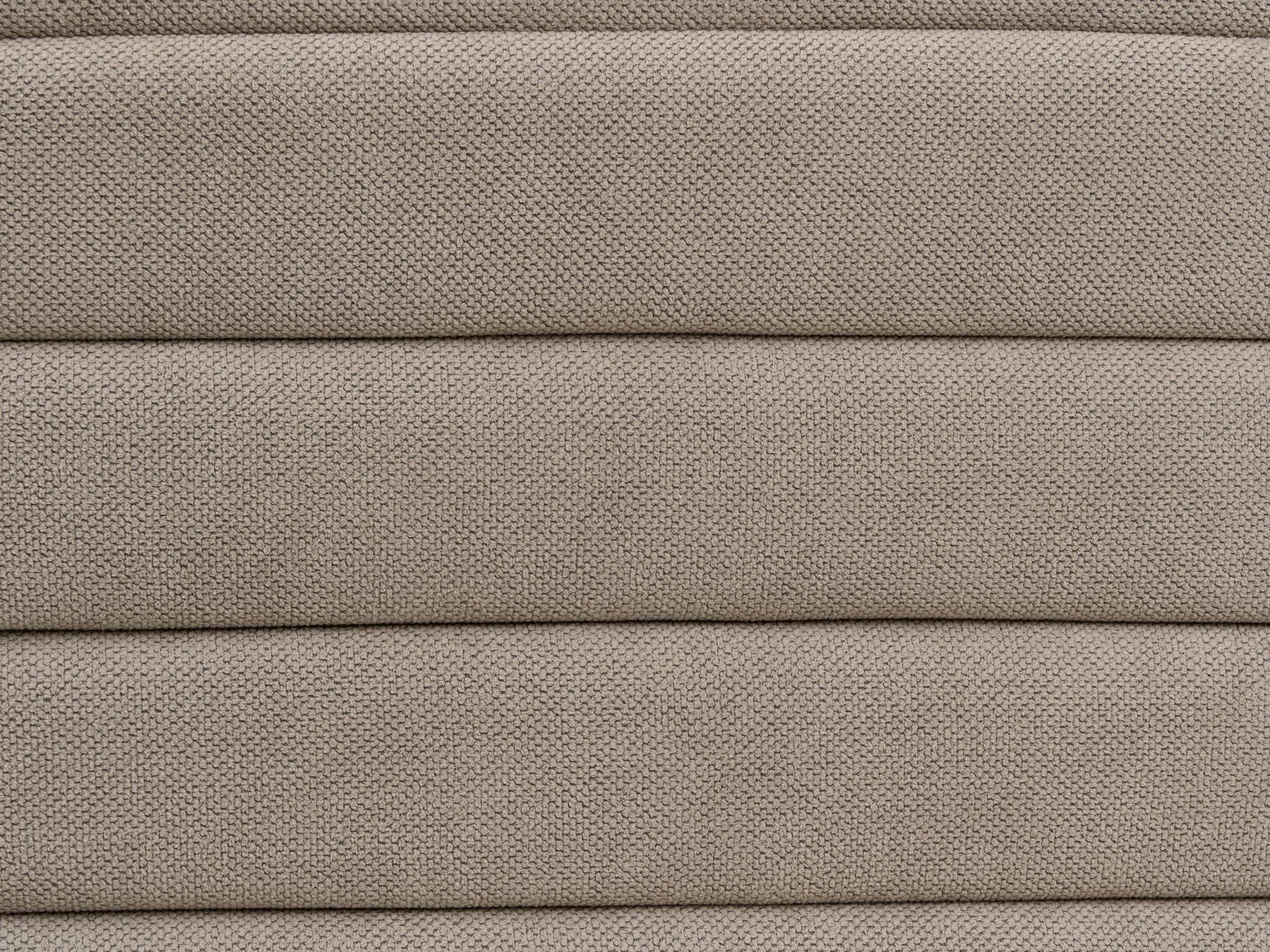 3 Seater Fabric Sofa Taupe HOFN