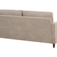 3 Seater Fabric Sofa with Storage Taupe MARE