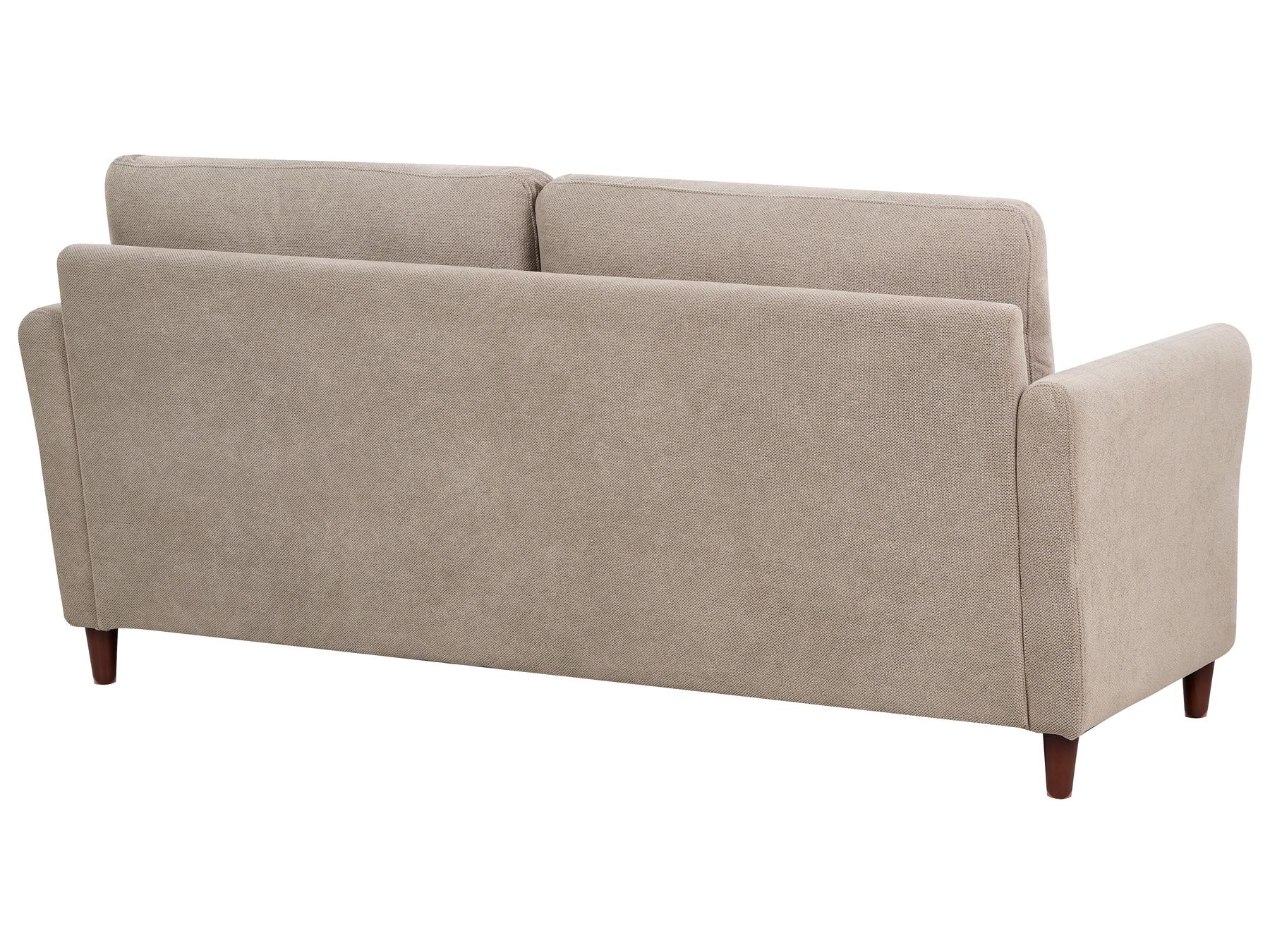 3 Seater Fabric Sofa with Storage Taupe MARE