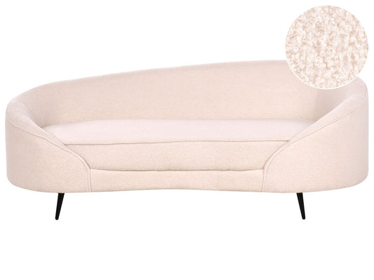 Sofa SAVAR Boucle Beige 3 Seater
