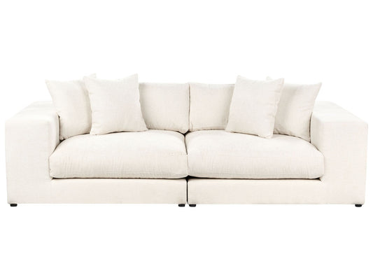 3 Seater Sofa White GLORVIKA II