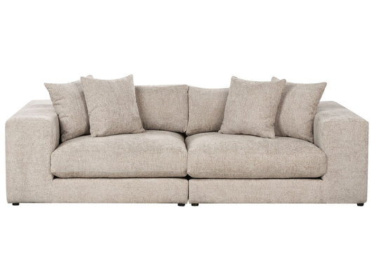 3 Seater Sofa Taupe GLORVIKA II