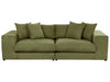 3 Seater Sofa Green