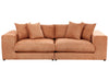 3 Seater Sofa Orange