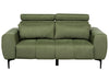2 Seater Fabric Sofa Green