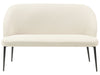 2 Seater Kitchen Sofa Light Beige