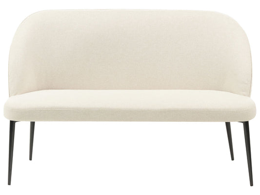 2 Seater Kitchen Sofa Light Beige OSBY