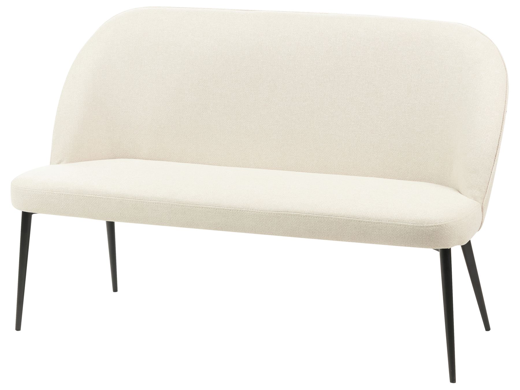 2 Seater Kitchen Sofa Light Beige OSBY