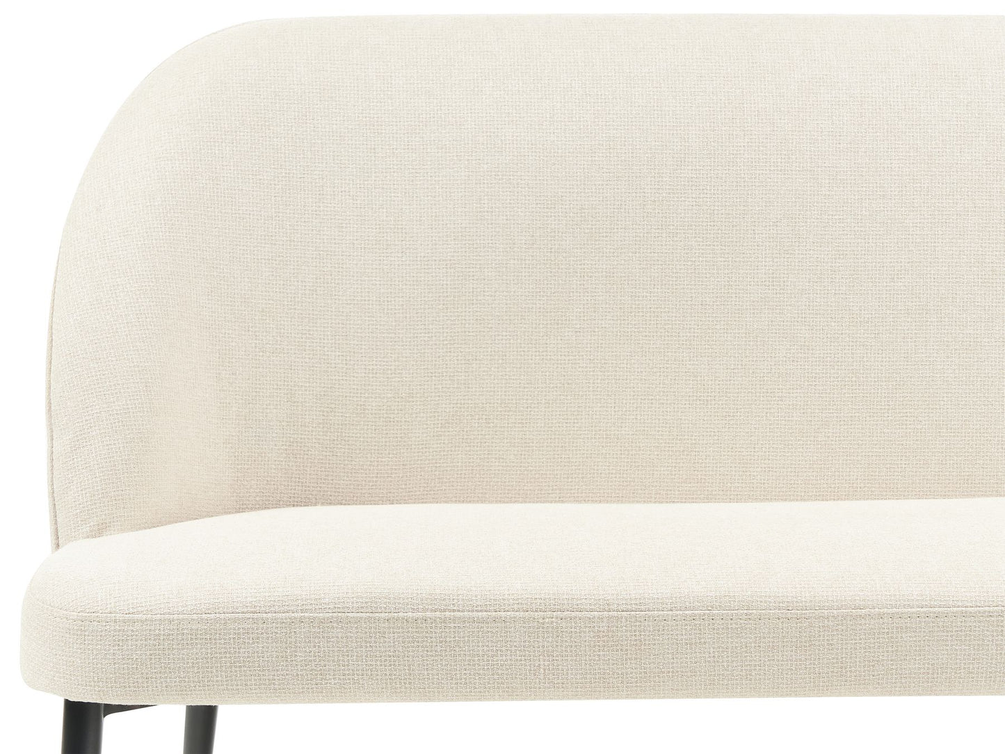 2 Seater Kitchen Sofa Light Beige OSBY