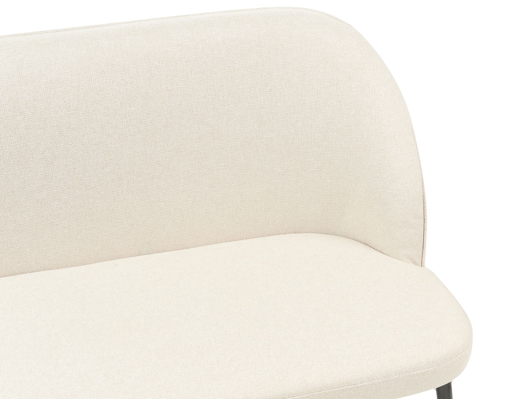 2 Seater Kitchen Sofa Light Beige OSBY