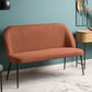 2 Seater Kitchen Sofa Brown OSBY