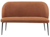 2 Seater Kitchen Sofa Brown