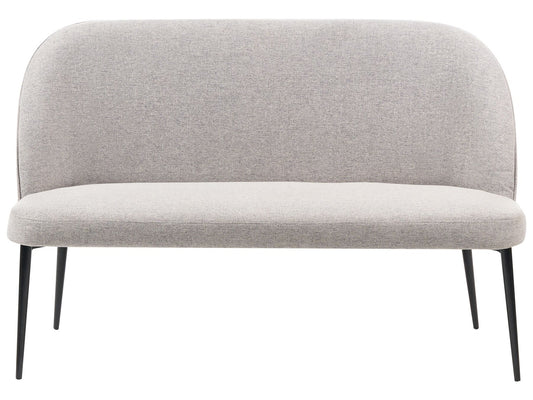 2 Seater Kitchen Sofa Light Grey OSBY