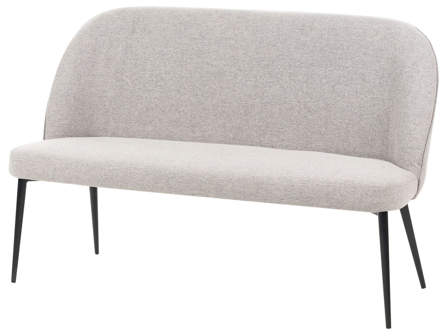 2 Seater Kitchen Sofa Light Grey OSBY