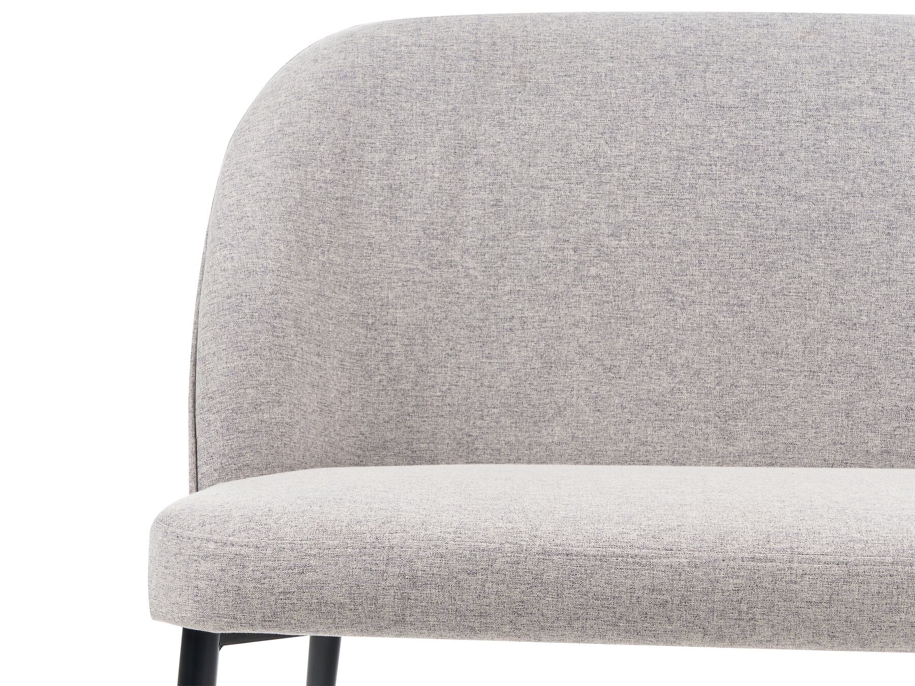 2 Seater Kitchen Sofa Light Grey OSBY