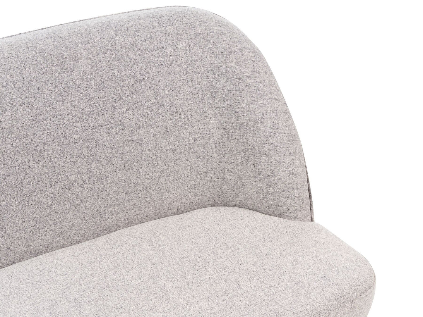 2 Seater Kitchen Sofa Light Grey OSBY