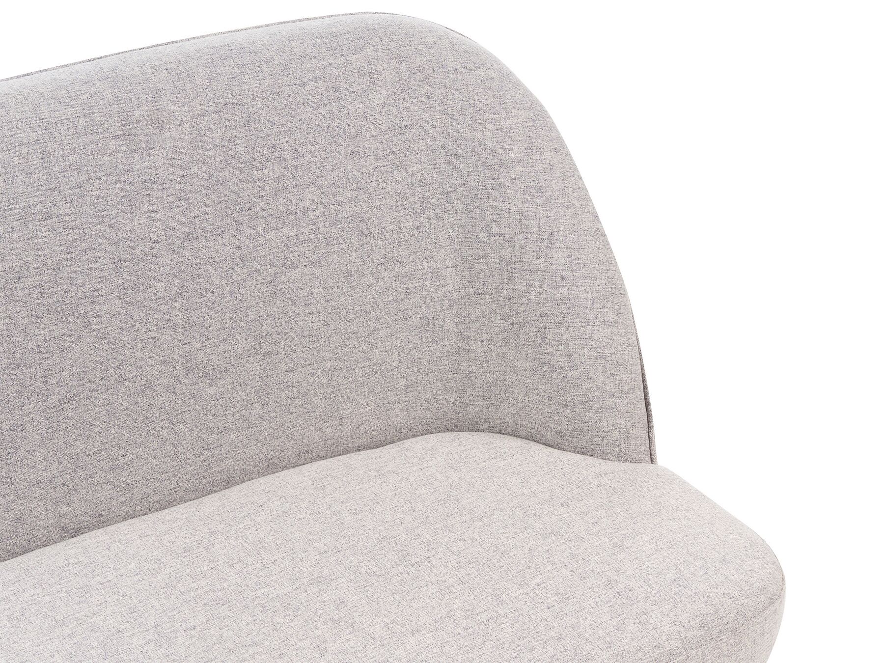 2 Seater Kitchen Sofa Light Grey OSBY